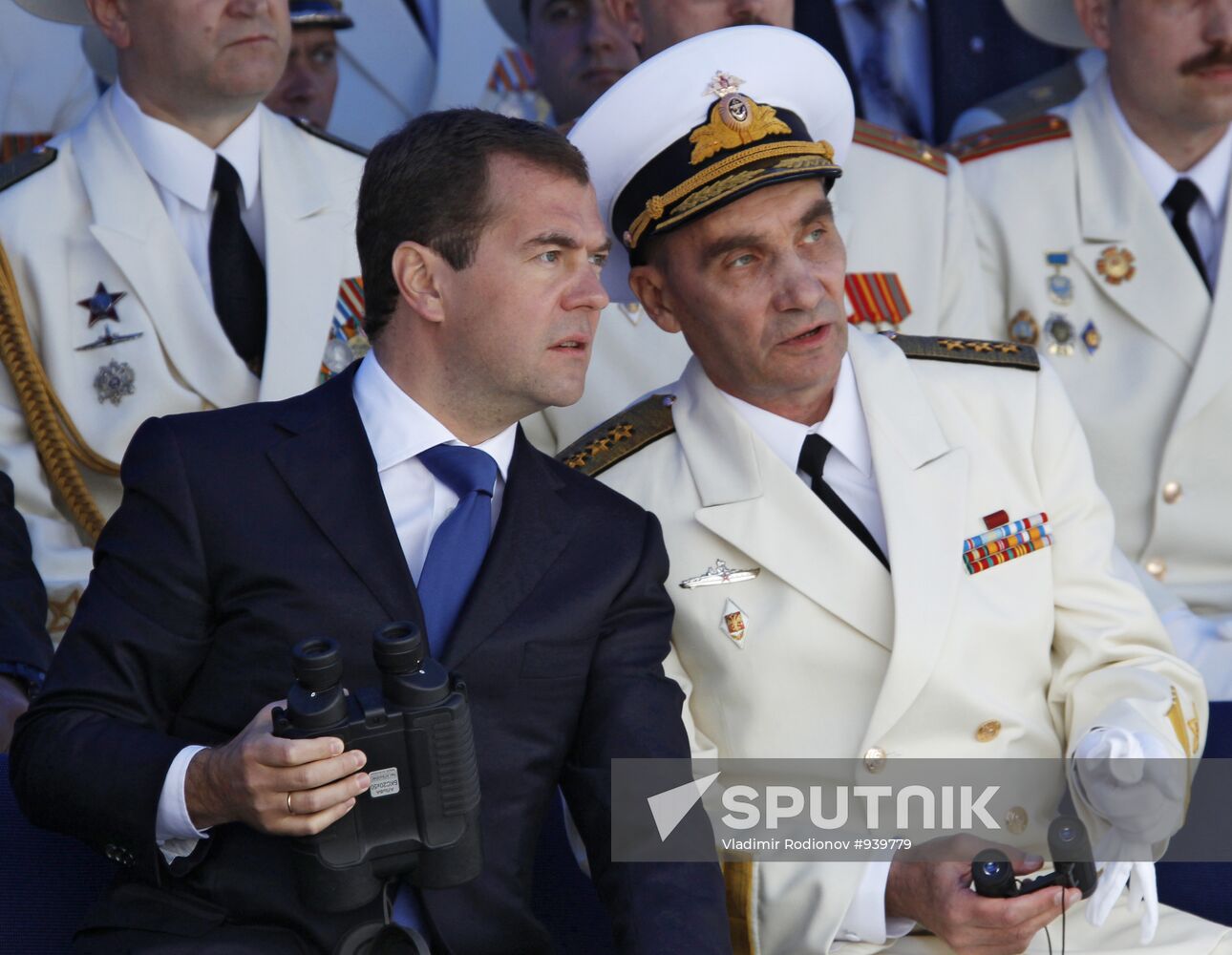Dmitry Medvedev on working visit in Baltiysk