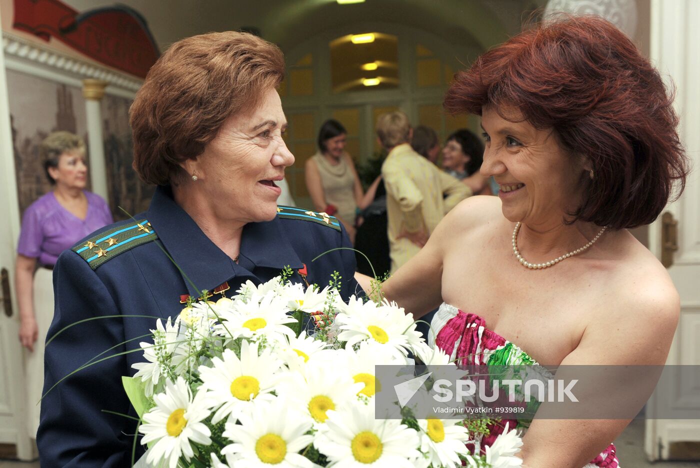 Jubilee of test pilot Marina Popovich