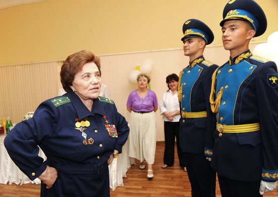 Jubilee of test pilot Marina Popovich
