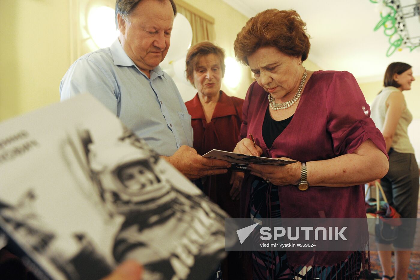 Jubilee of test pilot Marina Popovich