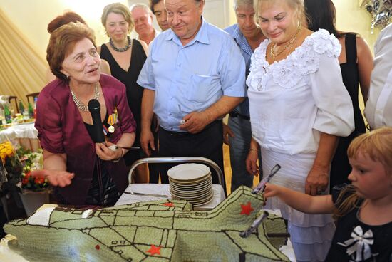 Jubilee of test pilot Marina Popovich