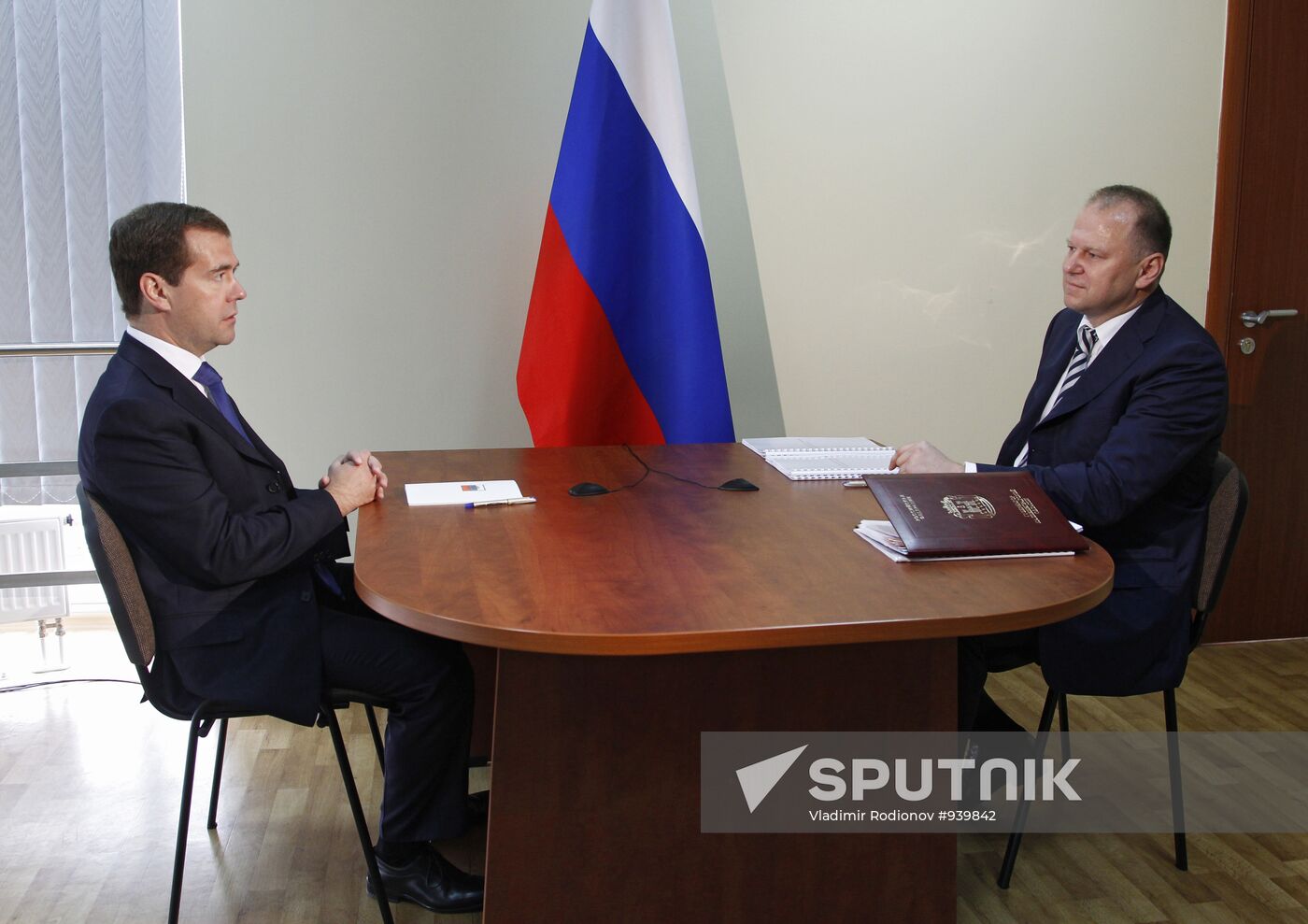 Dmitry Medvedev on working visit in Baltiysk