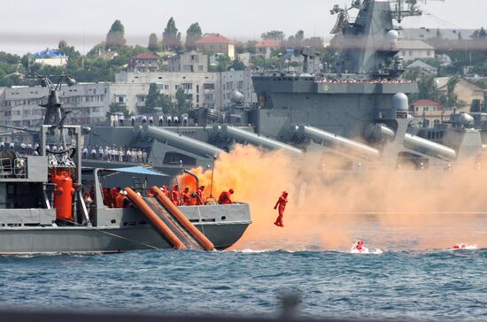 Navy Day celebration in Sevastopol