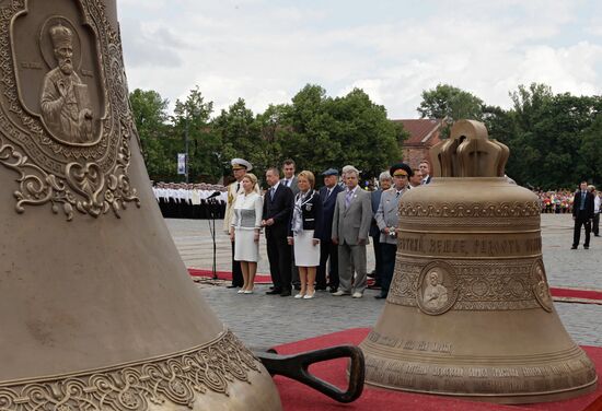 Svetlana Medvedeva visits Kronstadt