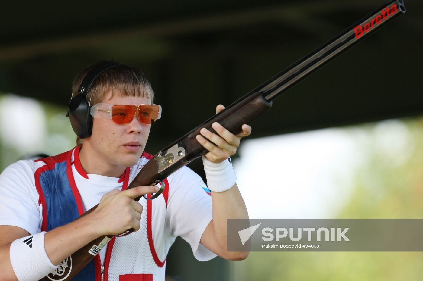 European Shooting Championships. Shooting sport. Training