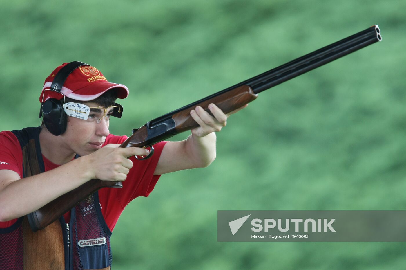 European Shooting Championships. Shooting sport. Training