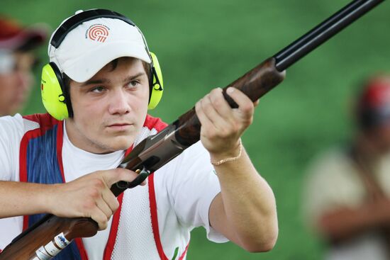 European Shooting Championships. Shooting sport. Training