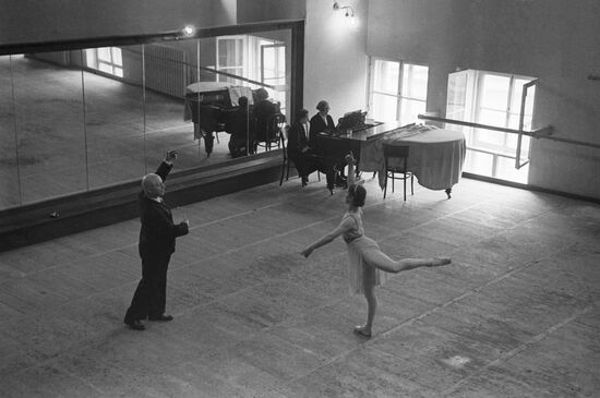 Ballerina Olga Lepeshinskaya