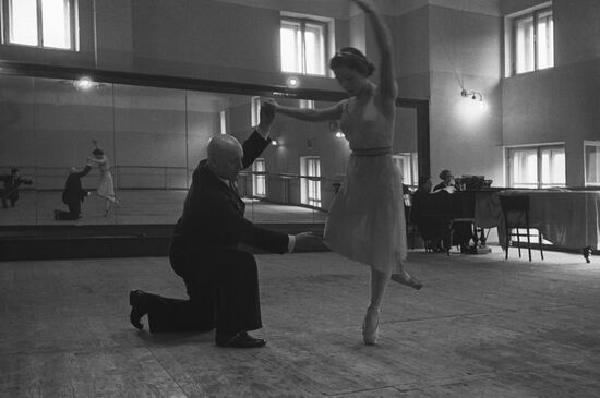 Ballerina Olga Lepeshinskaya