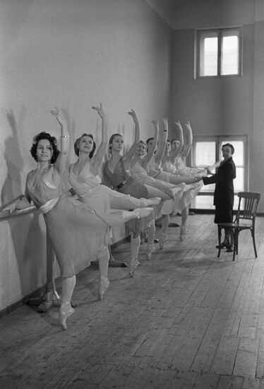 Ballerina Olga Lepeshinskaya