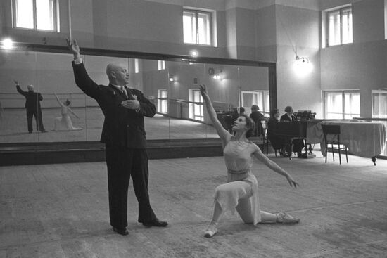 Ballerina Olga Lepeshinskaya