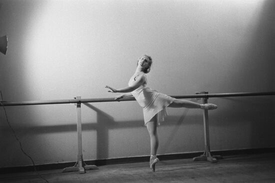 Ballet dancer Sofya Golovkina