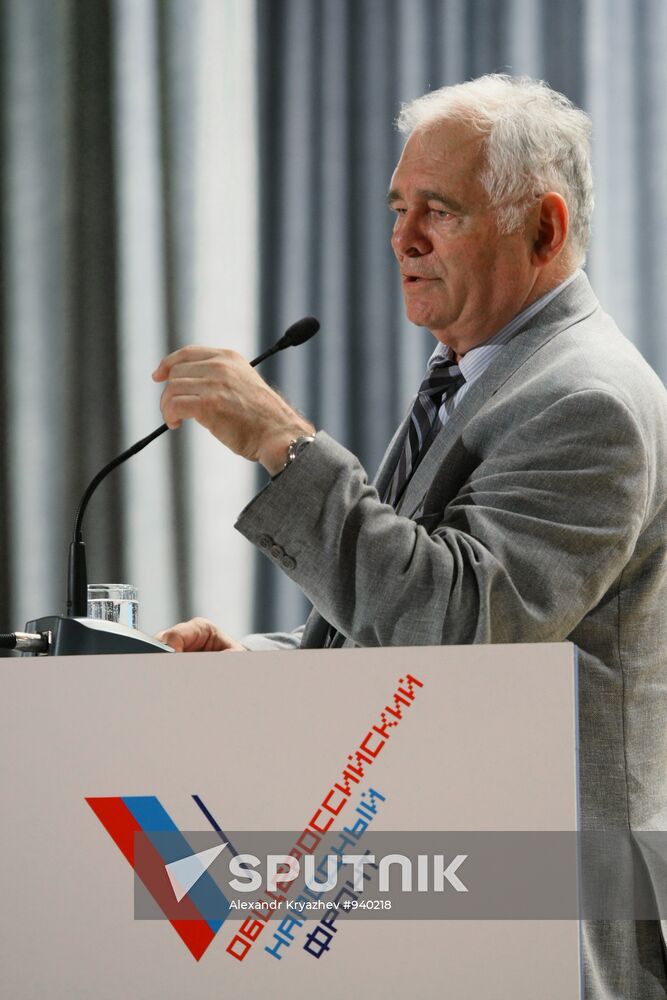 Leonid Roshal at People's Front and United Russia primaries