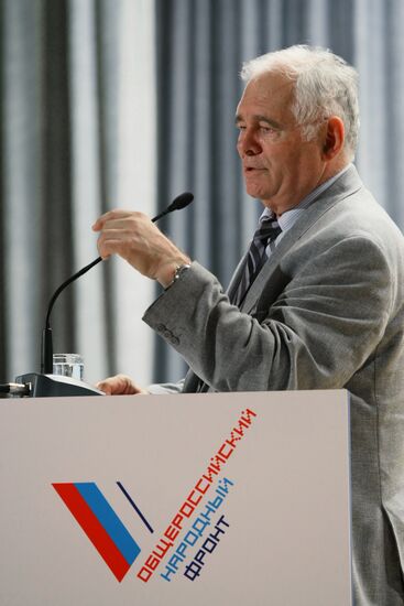 Leonid Roshal at People's Front and United Russia primaries