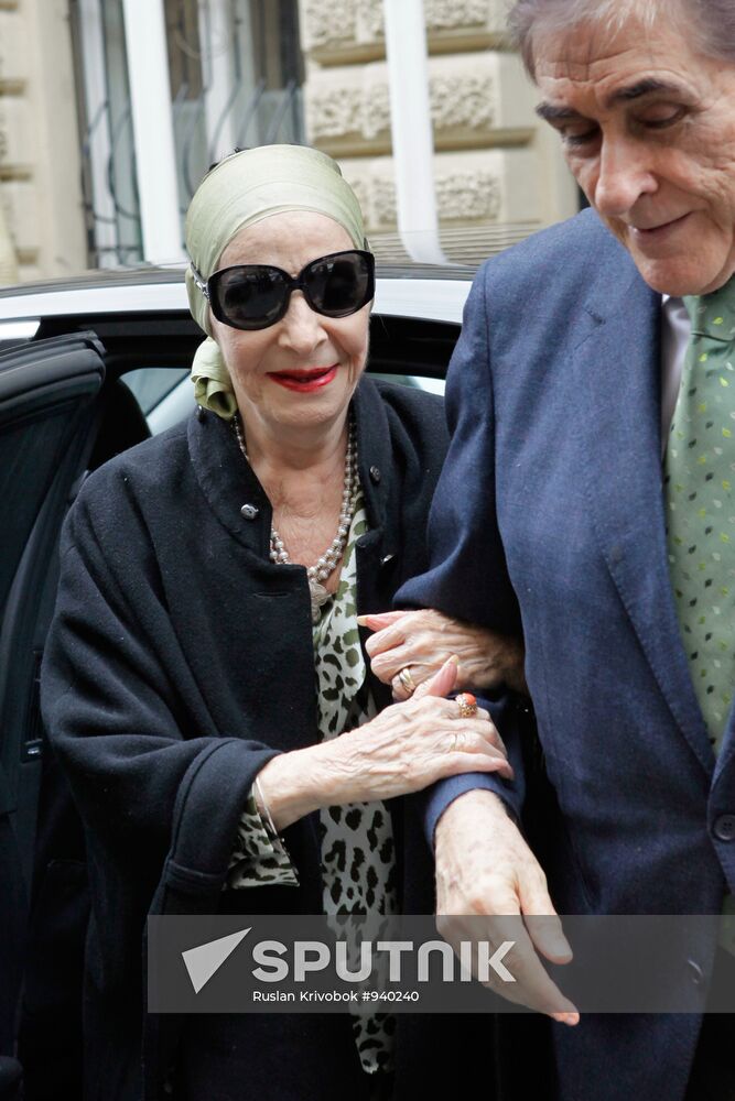 Alicia Alonso and Pedro Simon