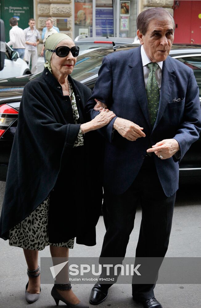 Alicia Alonso and Pedro Simon