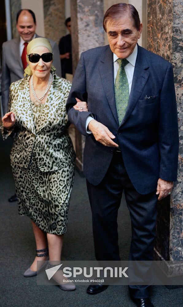 Alicia Alonso and Pedro Simon