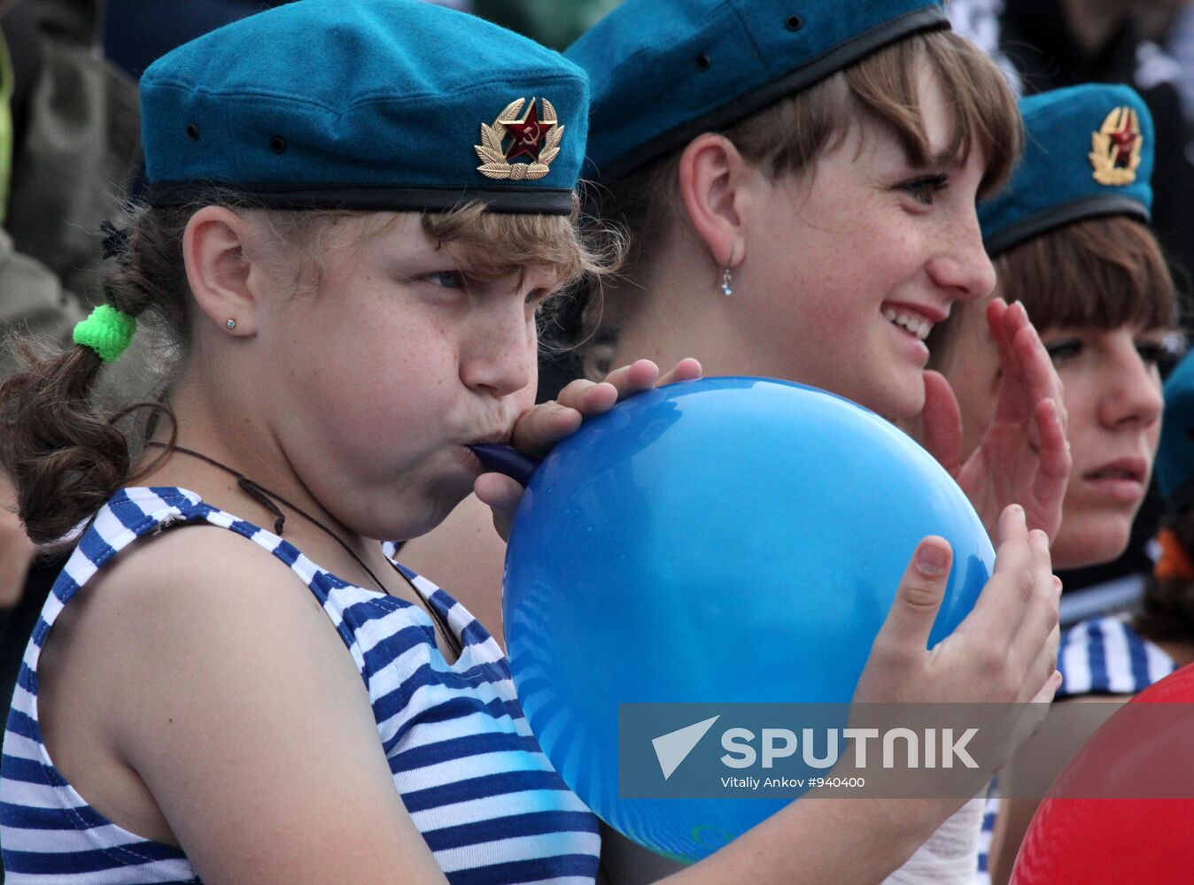 Celebration of Airborne Troops Day, Vladivostok