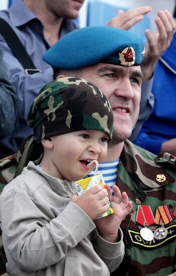 Celebration of Airborne Troops Day, Vladivostok