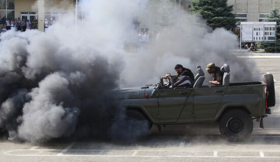 Celebrating Airborne Forces Day in Stavropol