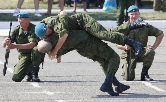 Celebrating Airborne Forces Day in Stavropol
