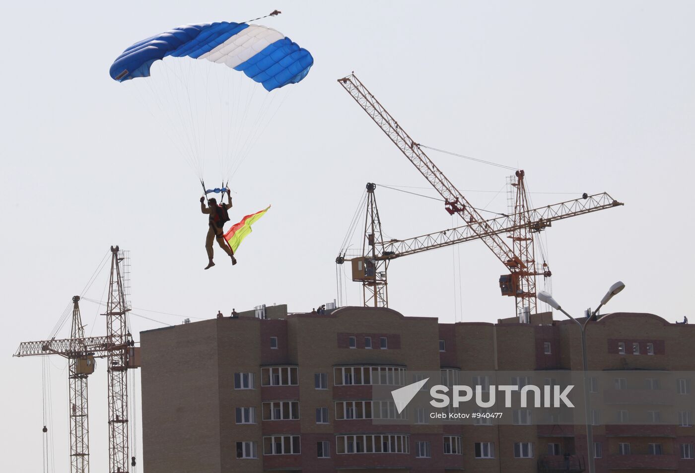 Celebrating Airborne Forces Day in Stavropol