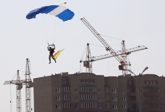 Celebrating Airborne Forces Day in Stavropol