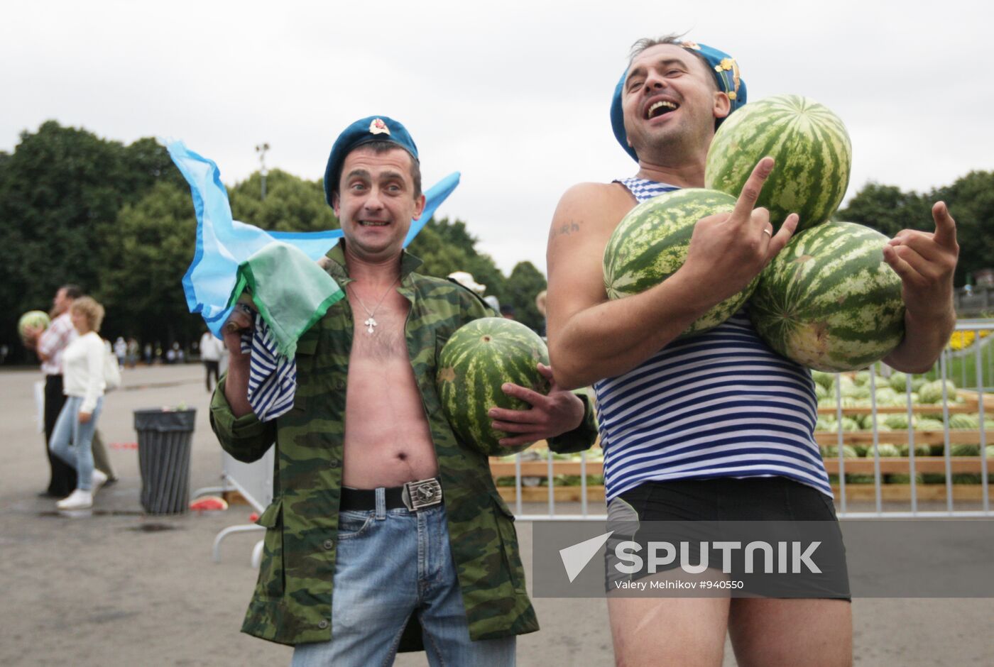 Celebrating Airborne Forces Day in Moscow