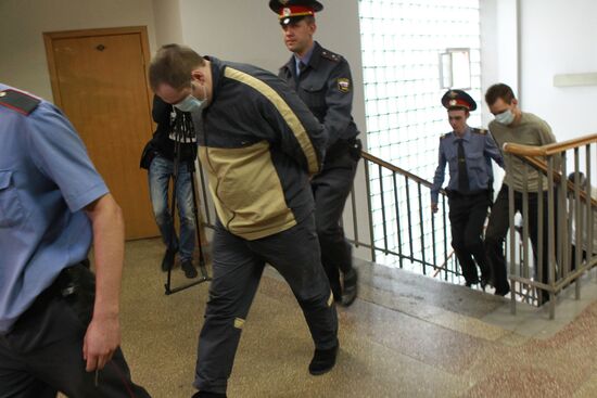 Court meeting on embezzlement from Russian Pension Fund