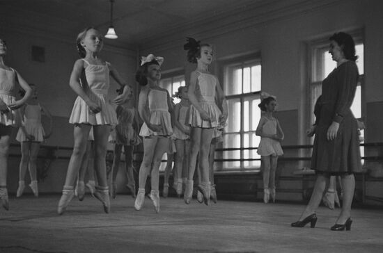 Ballet class