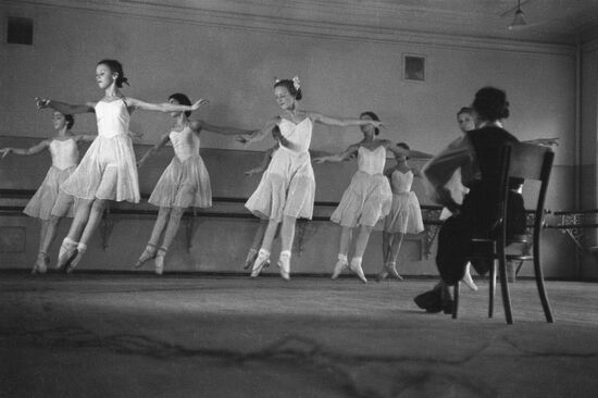 Ballet class