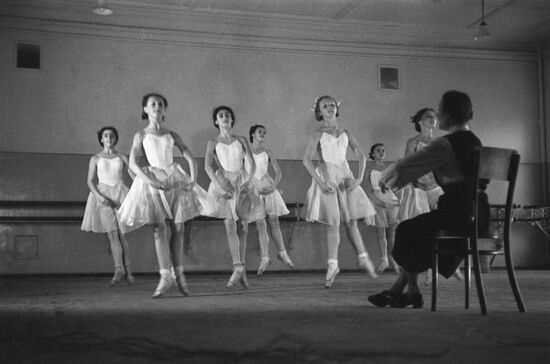 Ballet class
