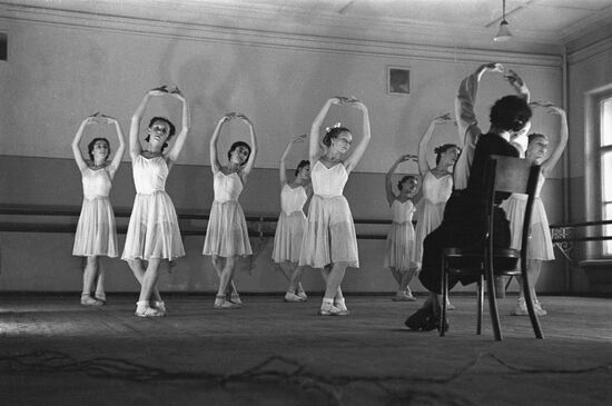 Ballet class
