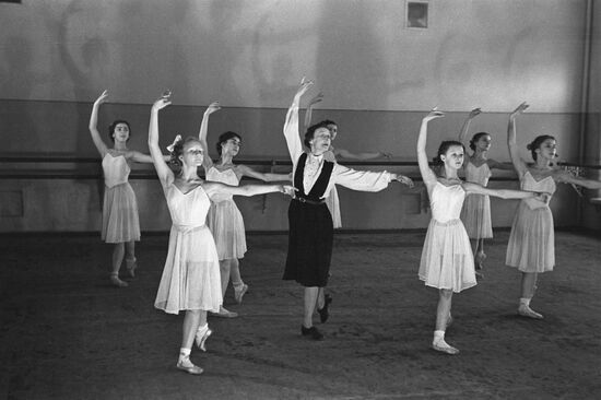 Ballet class