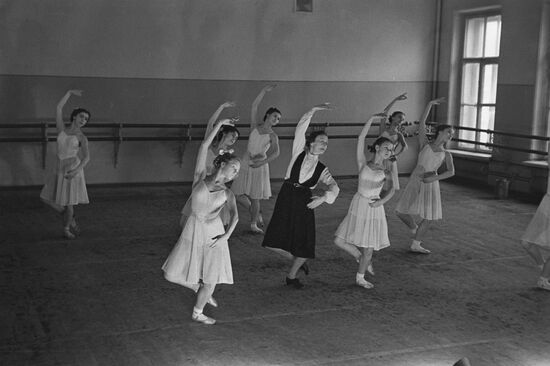 Ballet class