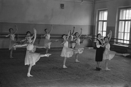 Ballet class