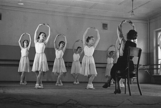 Ballet class