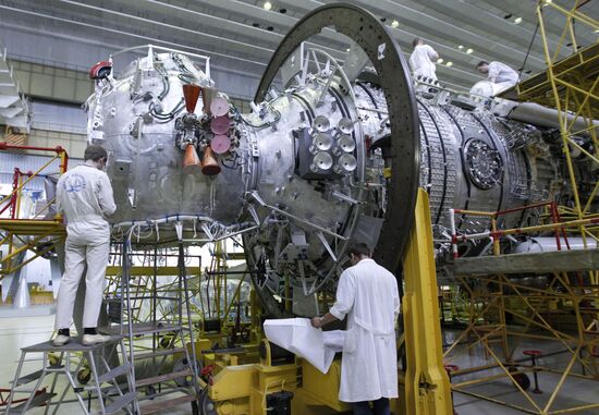 Khrunichev Space Center at work