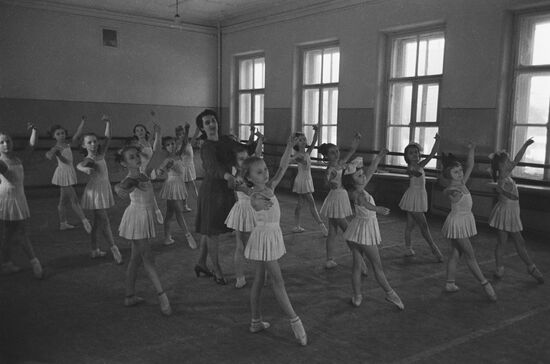Ballet class