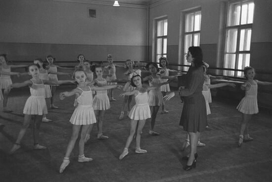 Ballet class