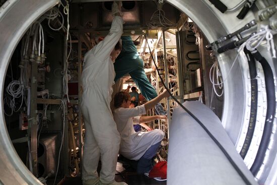 Work at Khrunichev Space Center