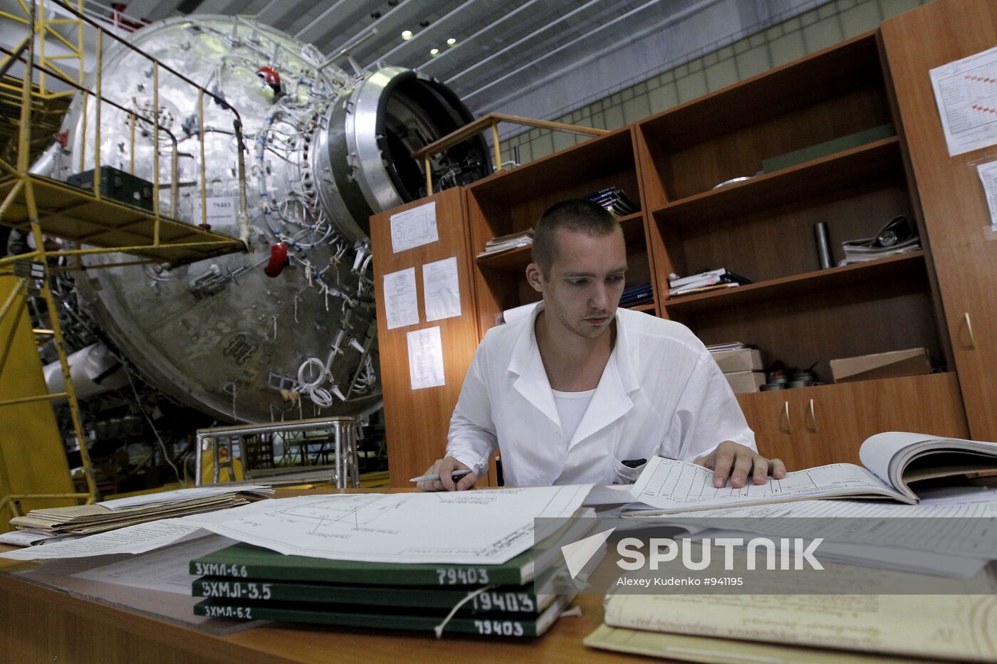 Work at Khrunichev Space Center