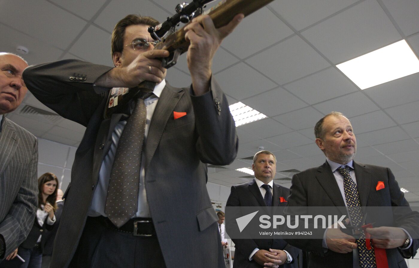 Opening of Bauman shooting gallery in Moscow