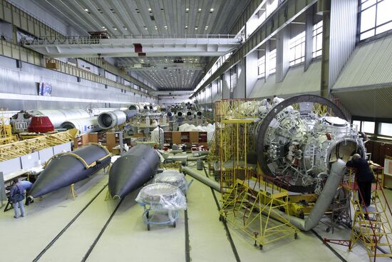 Work at Khrunichev Space Center