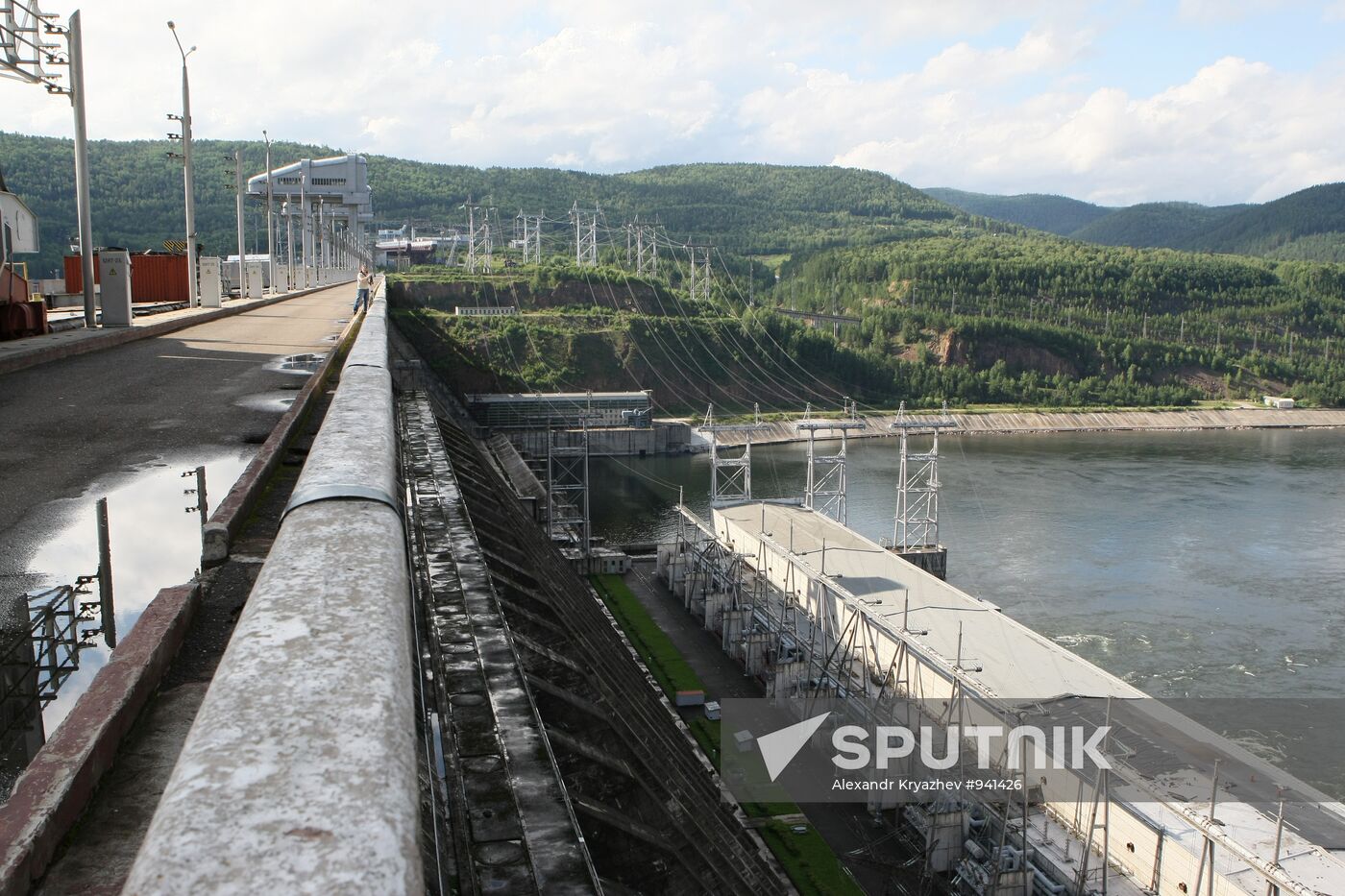 Krasnoyarsk Hydro Power Station