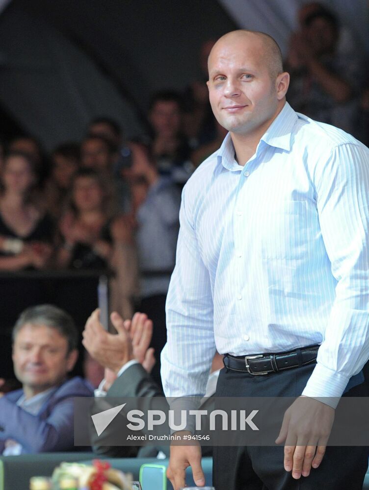 Fyodor Emelianenko, world martial arts champion