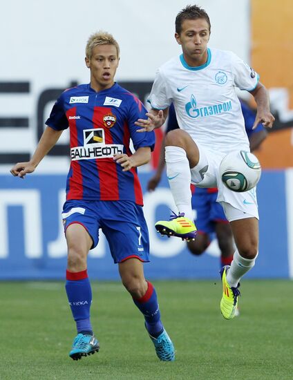 Football. Russian Premier League. CSKA vs. Zenit