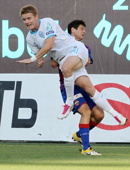 Football. Russian Premier League. CSKA vs. Zenit