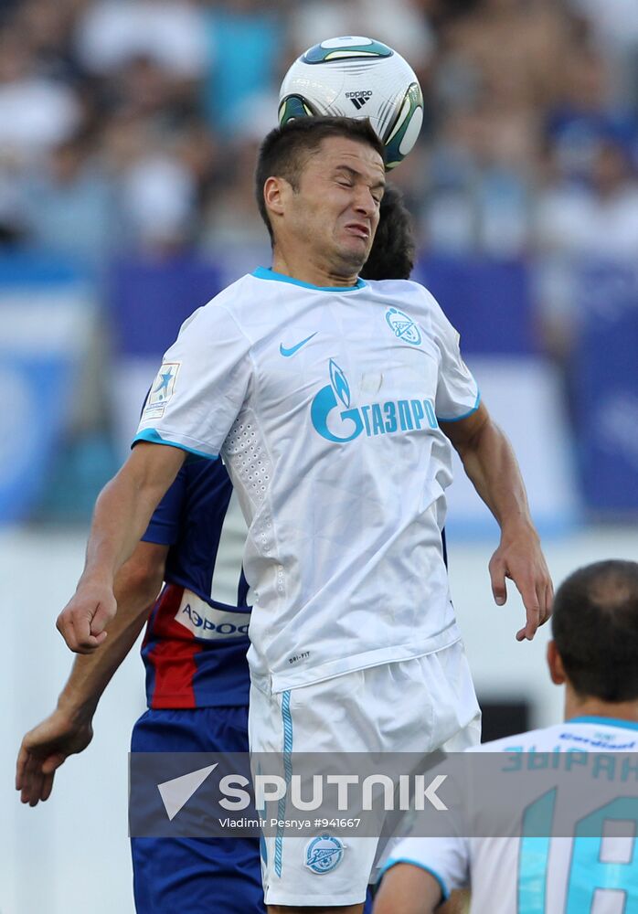 Football. Russian Premier League. CSKA vs. Zenit