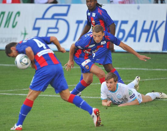 Football. Russian Premier League. CSKA vs. Zenit